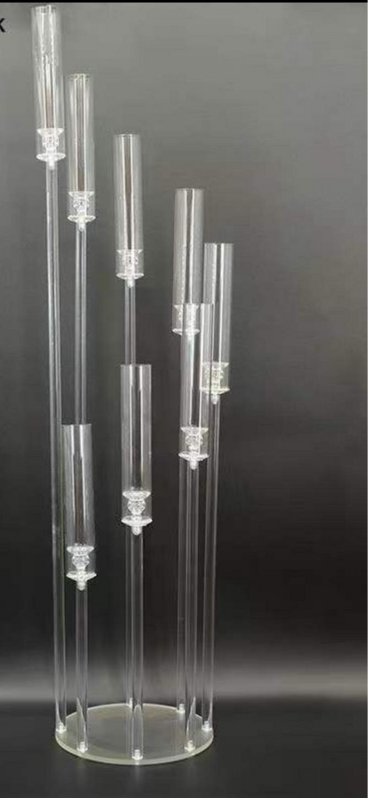 פמוט אקרילי 8 קנים